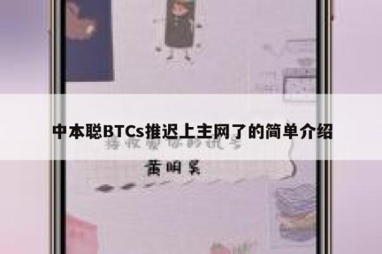 BTCs技术架构示意图