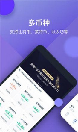 数字货币交易界面